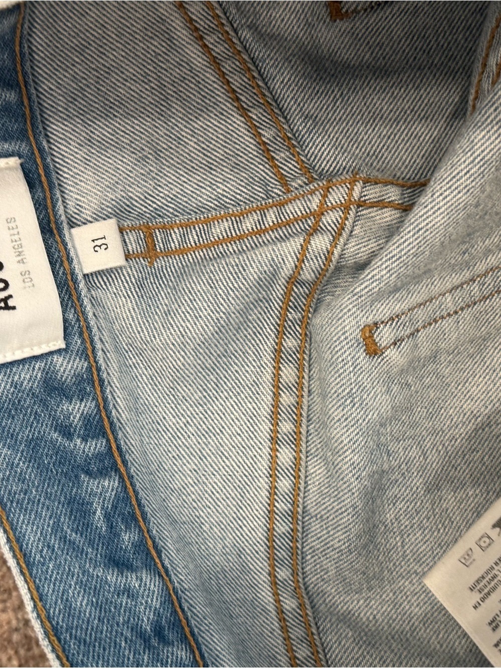 AGOLDE Riley High Rise Straight Crop Jeans - Picture 3 of 4
